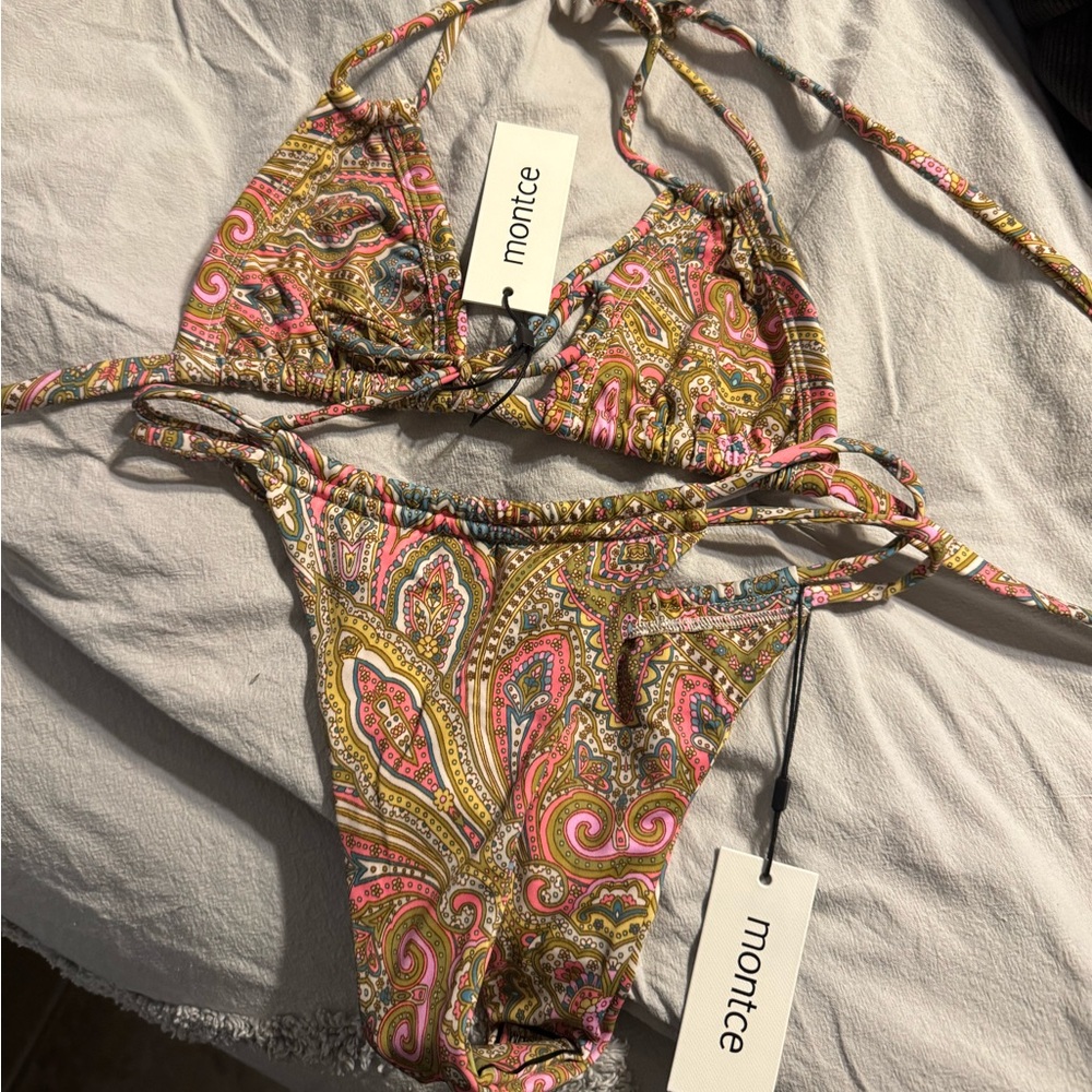 Montce swim paisley bikini